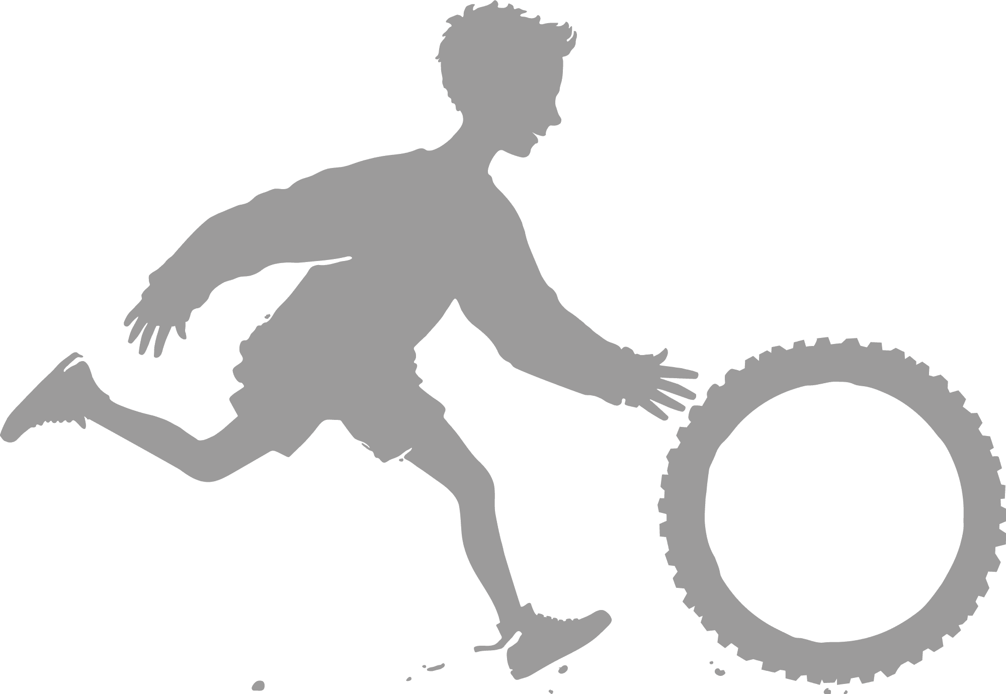 Dinaric Rally rider symbol for the Silver Sponsor package