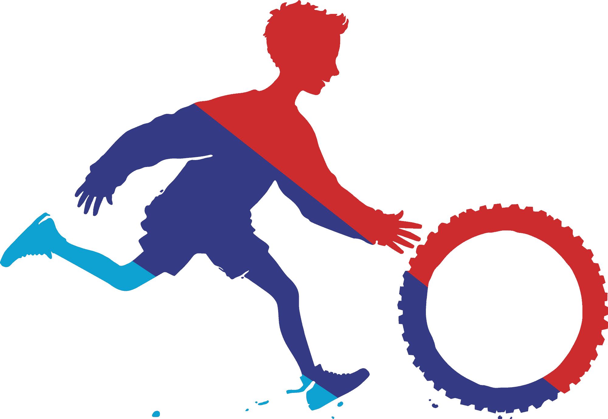 Dinaric Rally rider symbol for the General Media Sponsor package