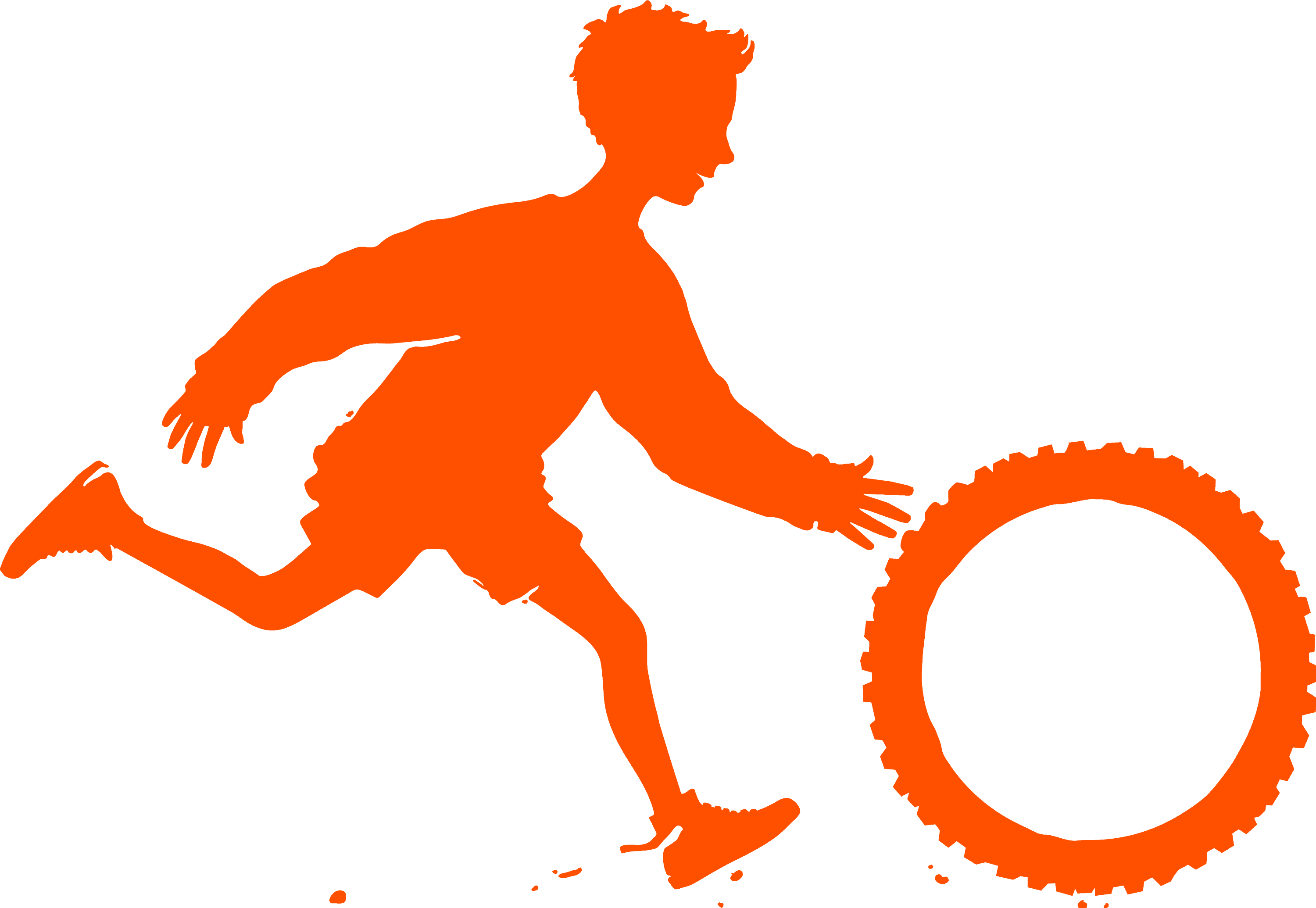 Dinaric Rally rider symbol for the Sponsor of the Prizes package
