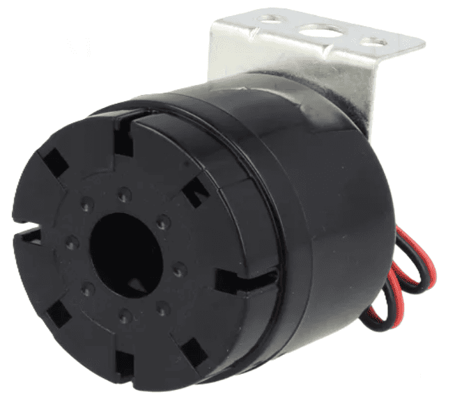 Buzzer unit for the rally safety tracking device