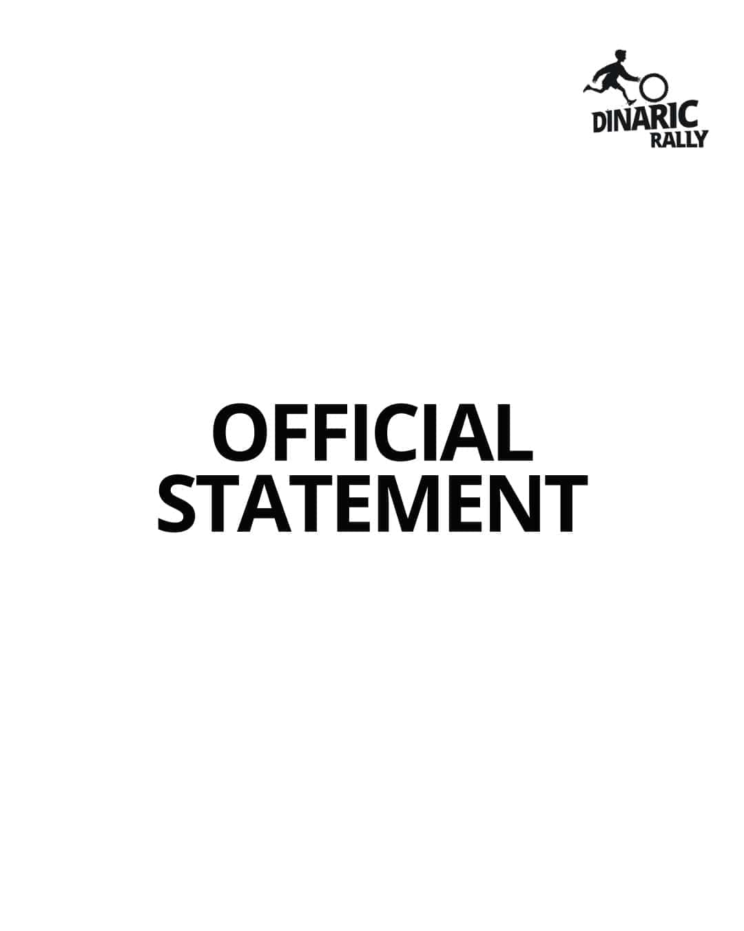 Official Statement